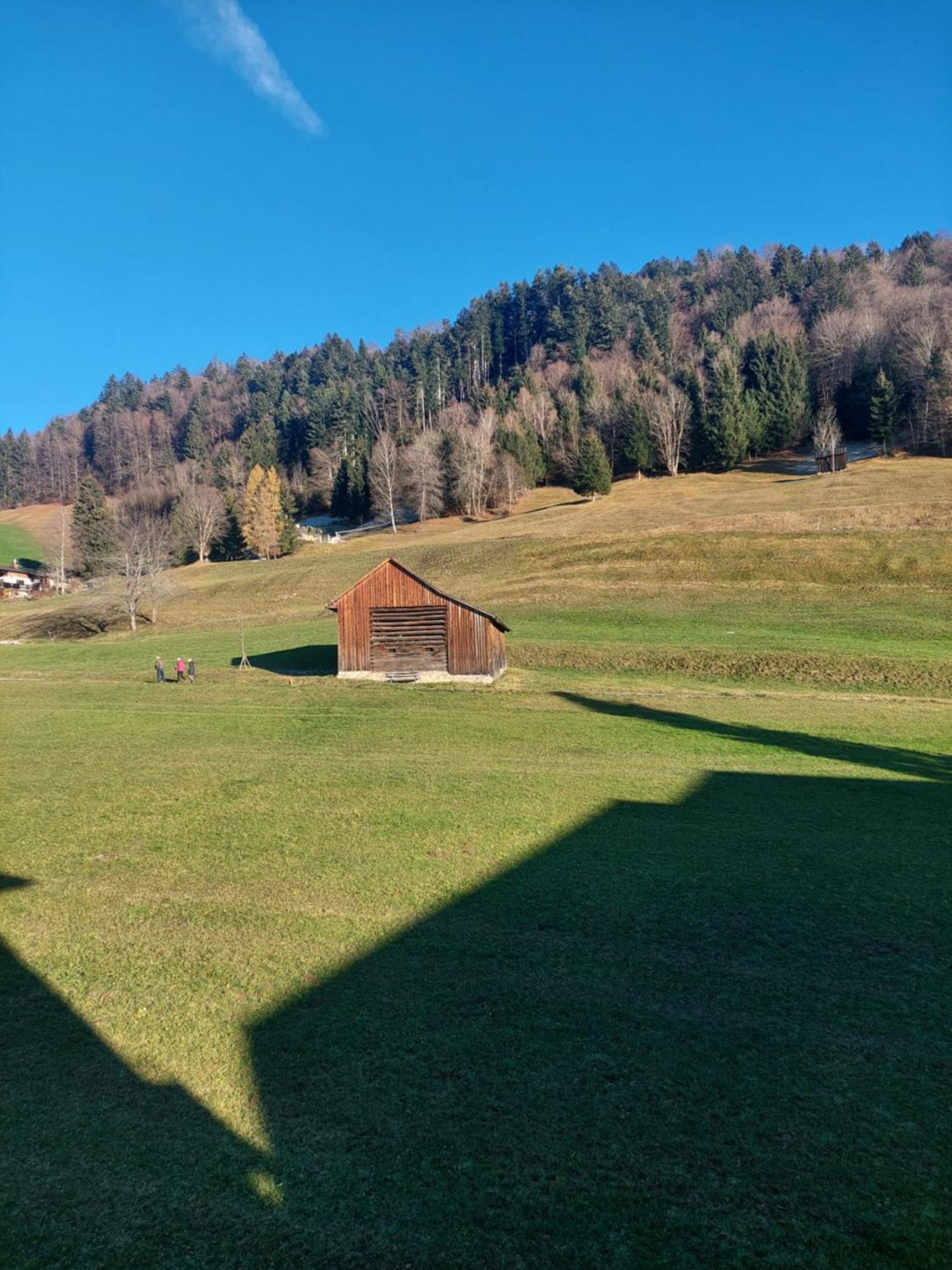 Gemuetliche Wohnung Mit Talblick Batschuns Esterno foto