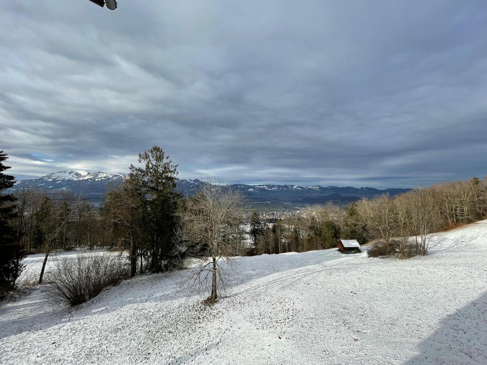 Gemuetliche Wohnung Mit Talblick Batschuns Esterno foto
