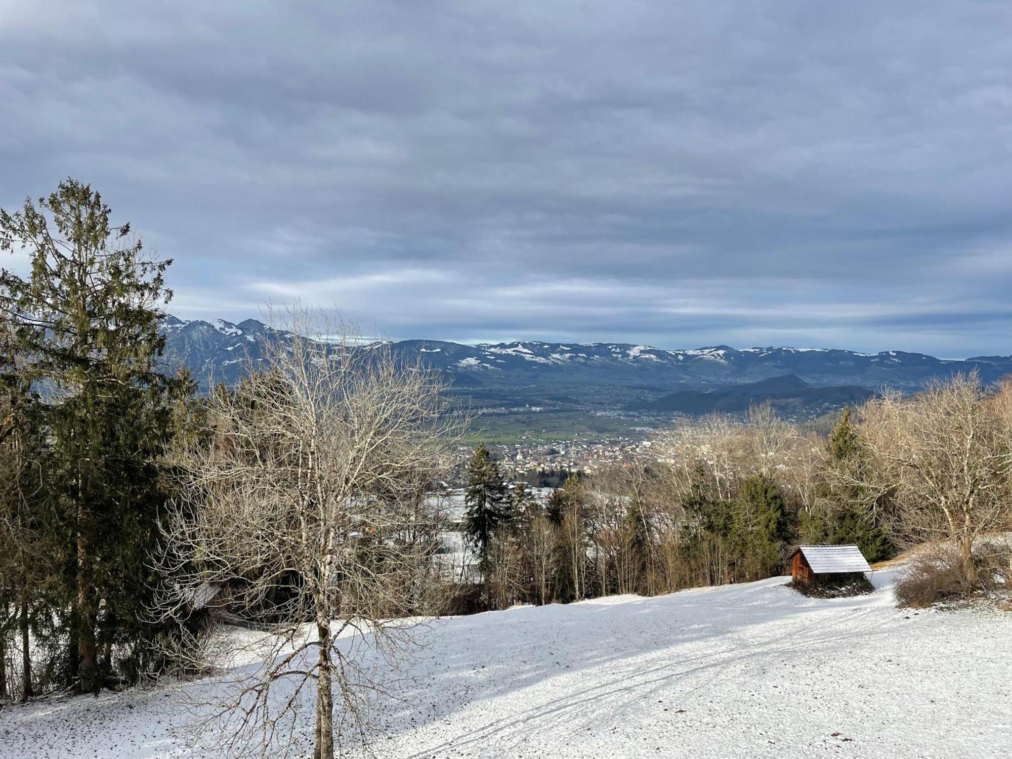 Gemuetliche Wohnung Mit Talblick Batschuns Esterno foto
