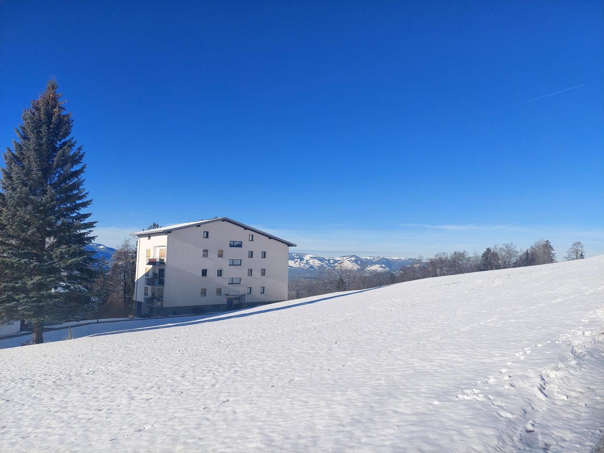 Gemuetliche Wohnung Mit Talblick Batschuns Esterno foto